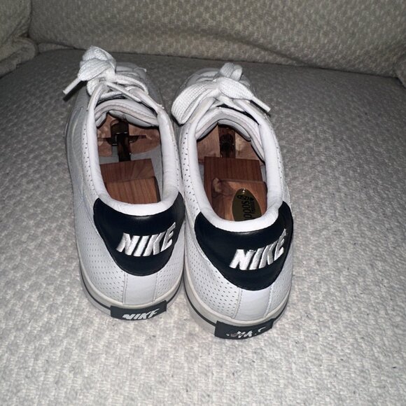 Men's Vintage High Quality Leather Nike Sneakers - White Logo - Size 11.5 US - Picture 5 of 8